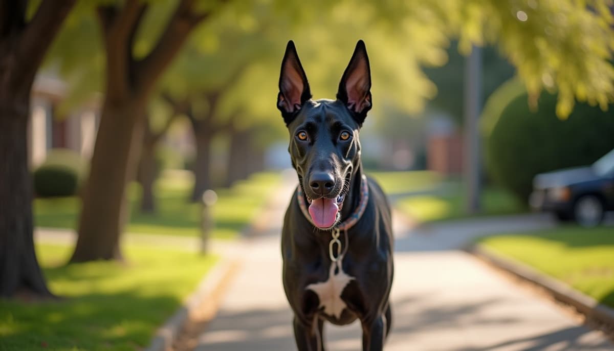 A dog on a walk — Where to Buy Pet Supplements in El Paso, TX