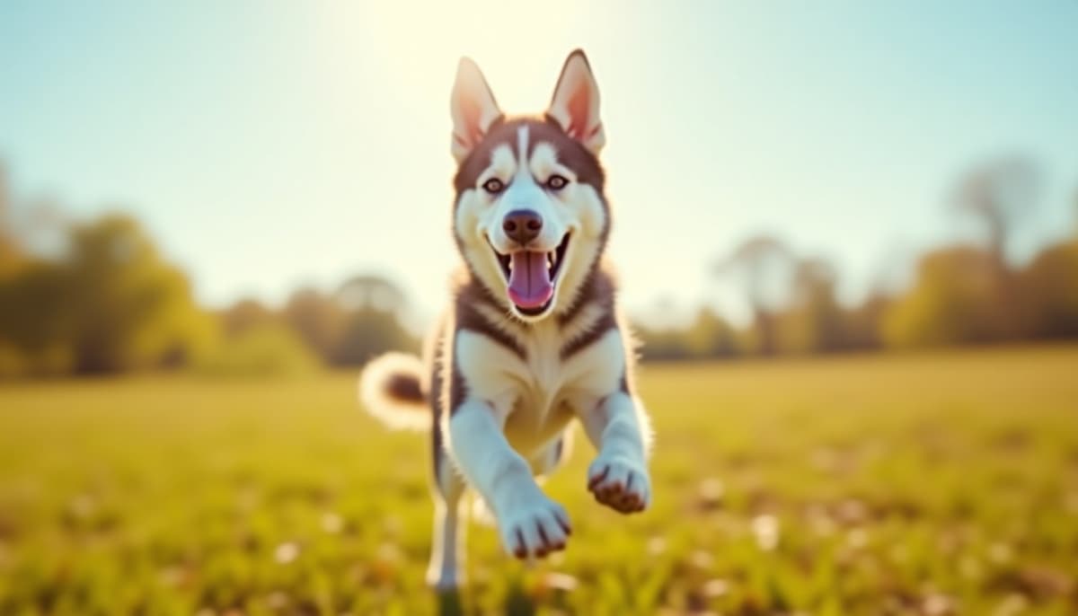 A dog on a walk ā Pet Supplements in Evansville, IN for Dogs