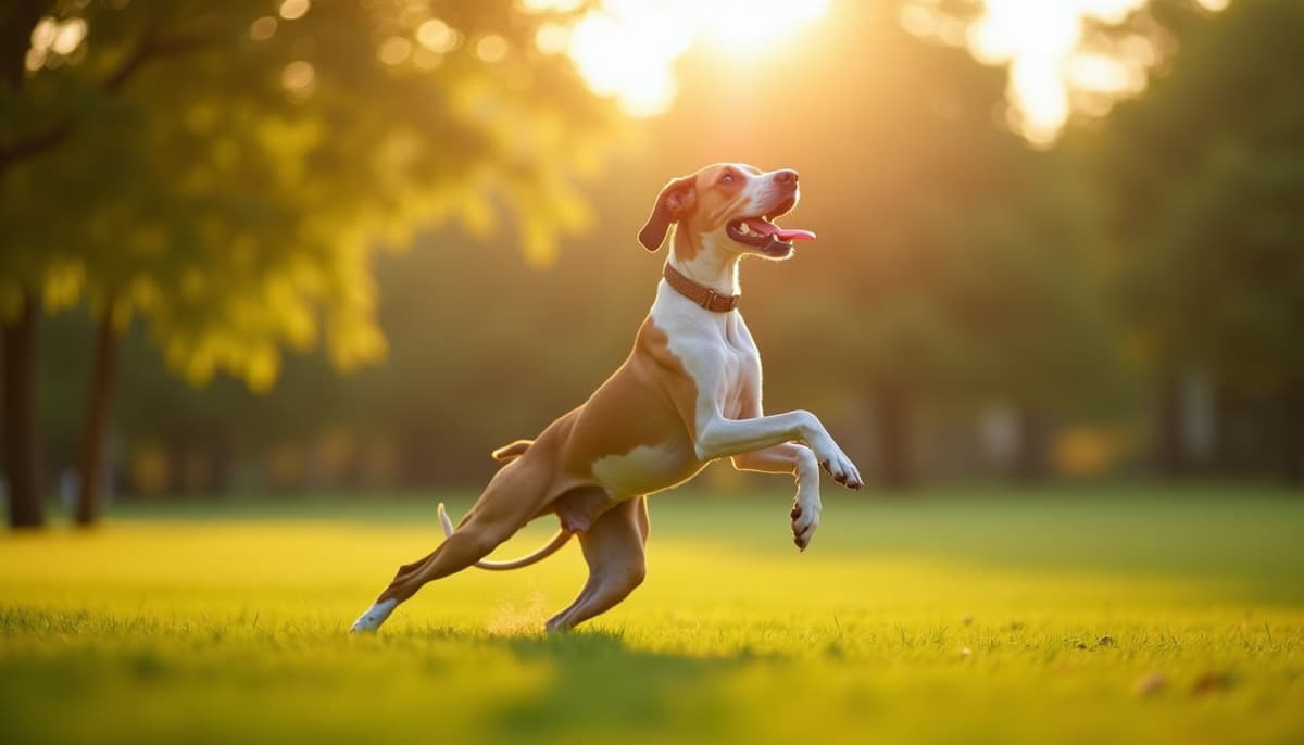 A dog on a walk — Pet Supplements in Fontana, CA for Dogs