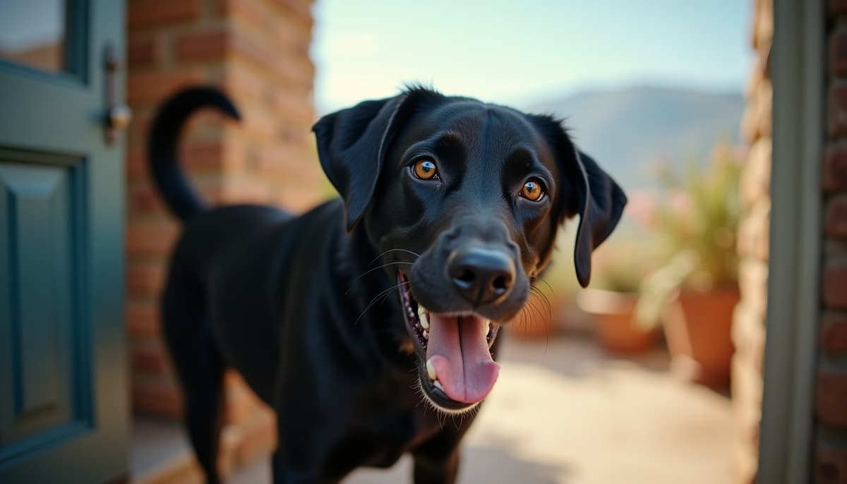 A dog on a walk — Pet Supplements in Fort Collins, CO for Dogs