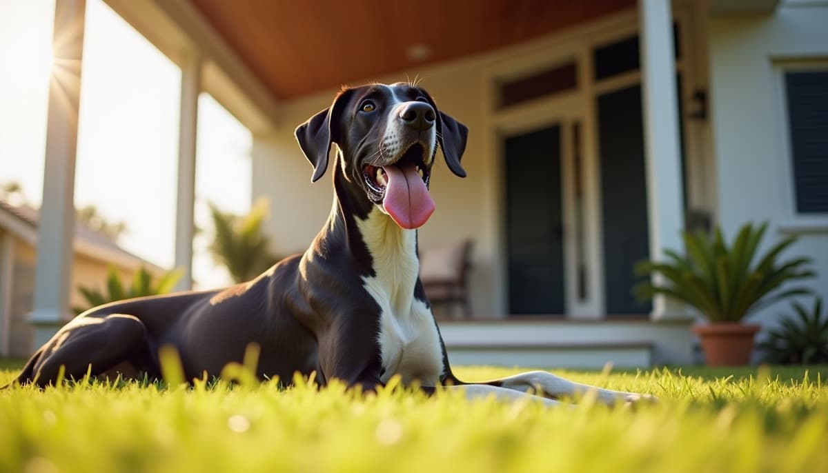 A dog on a walk — Pet Supplements in Fort Lauderdale FL for Dogs
