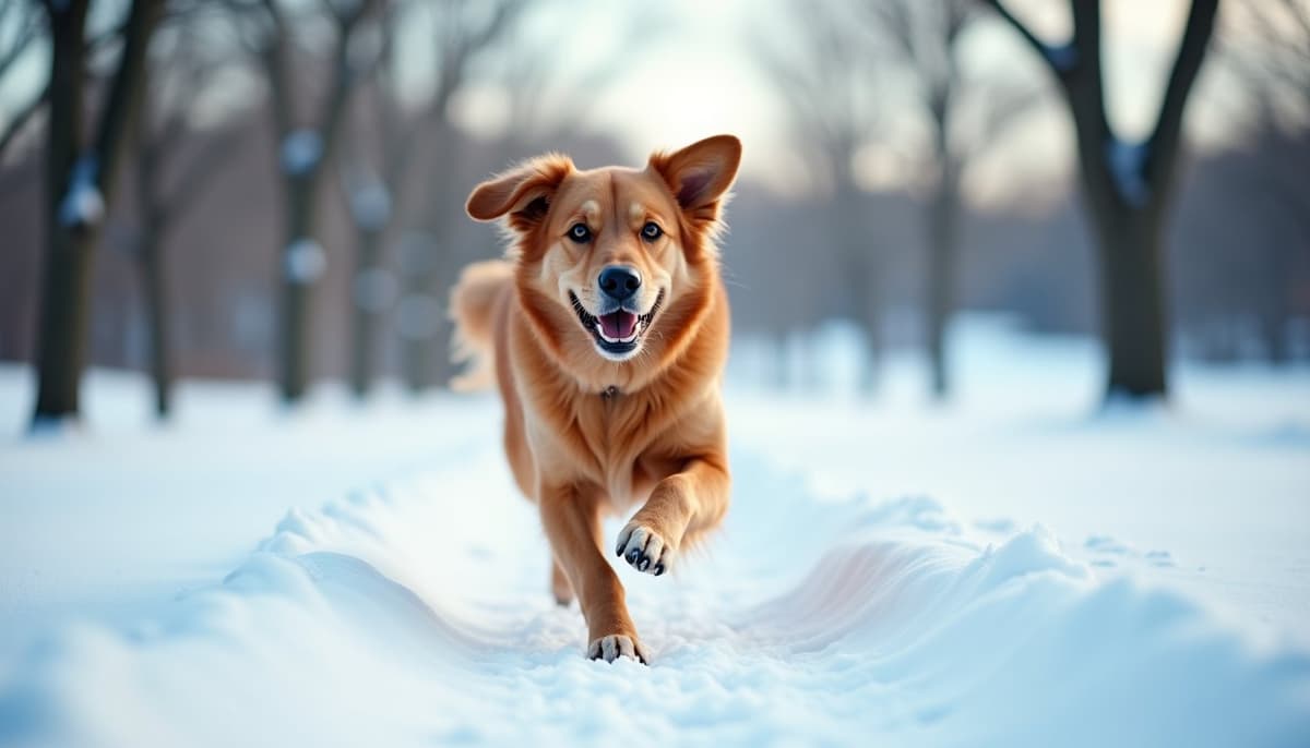 A dog on a walk — Pet Supplements in Fort Wayne, IN for Dogs