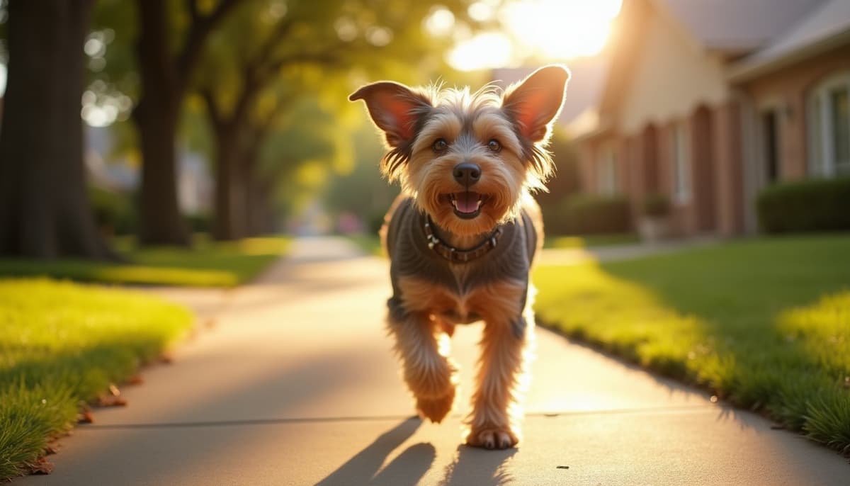 A dog on a walk ā Pet Supplements in Garland, TX for Dogs