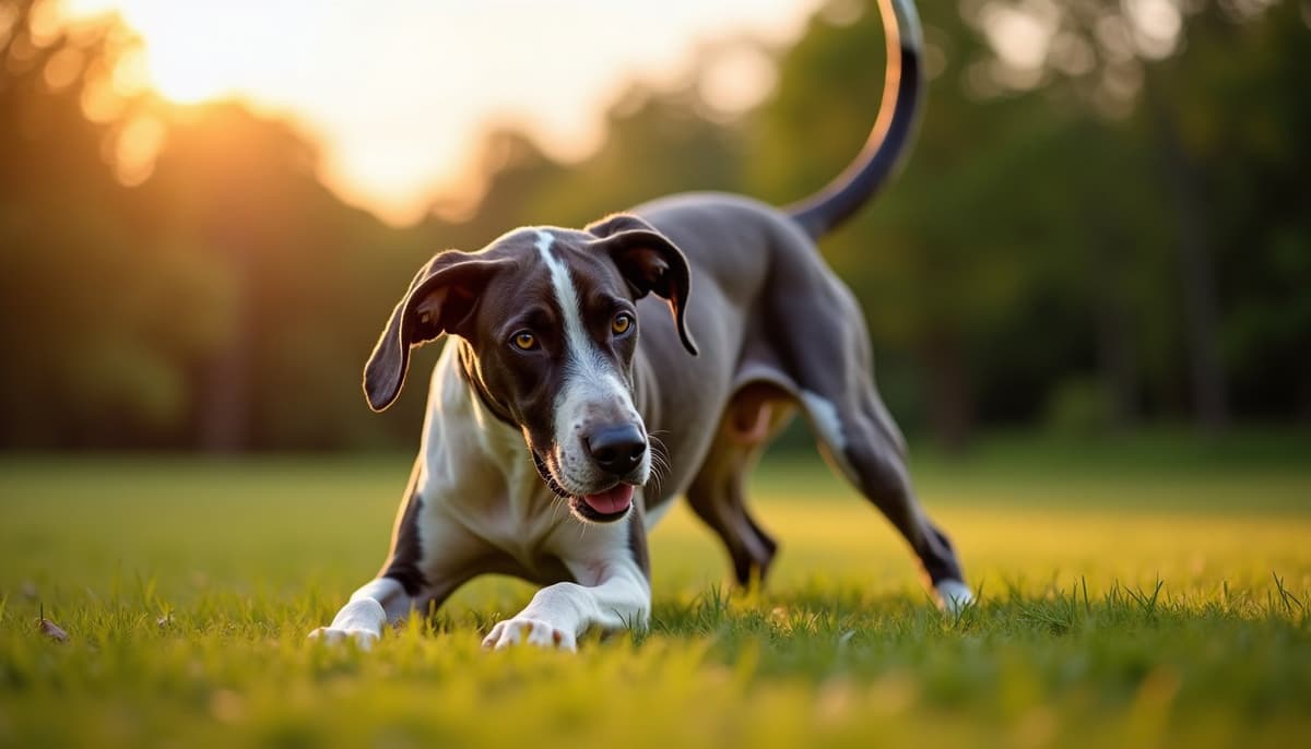 A dog on a walk — Pet Supplements in Green Bay, WI for Dogs