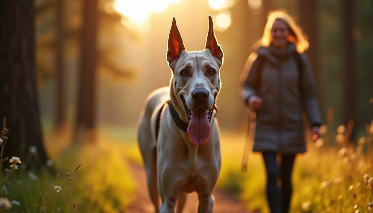 A dog on a walk — Pet Supplements for Dogs in Gresham, OR