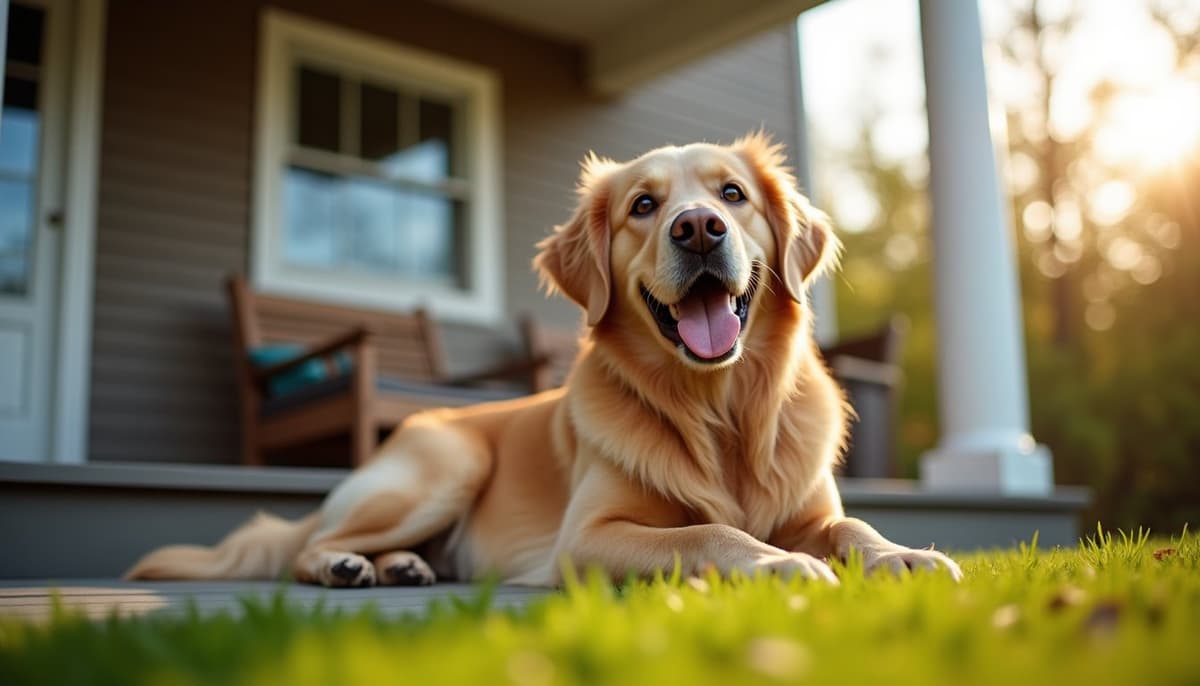 A dog on a walk — Pet Supplements in Hartford CT for Dogs