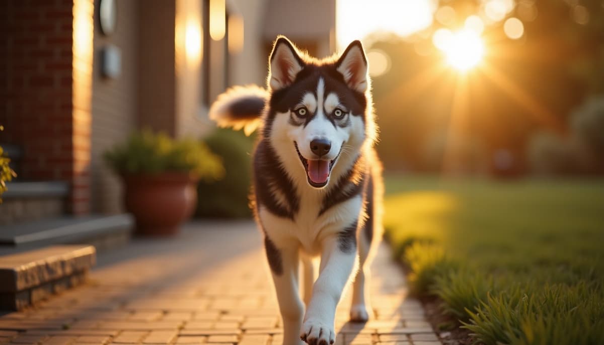 A dog on a walk — Pet Supplements in Independence, KS for Dogs