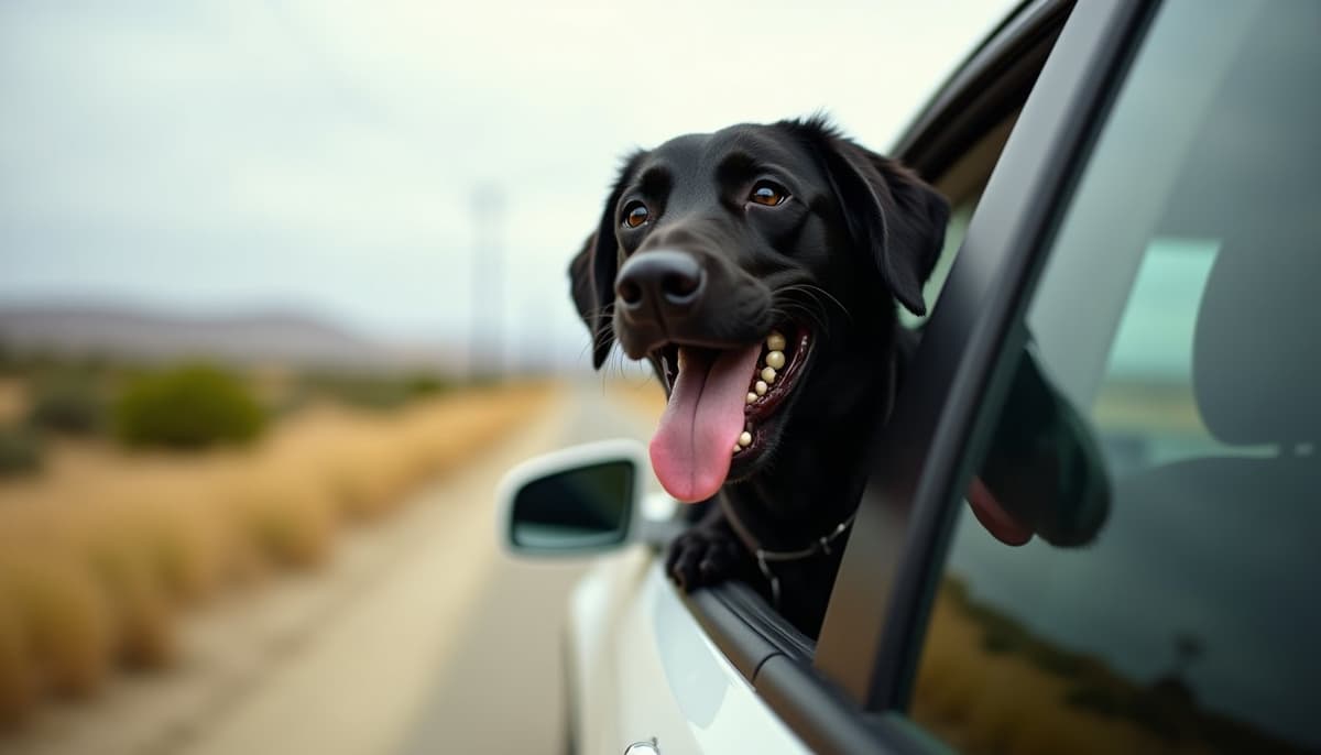 A dog on a walk — Pet Supplements in Los Angeles, CA for Dogs