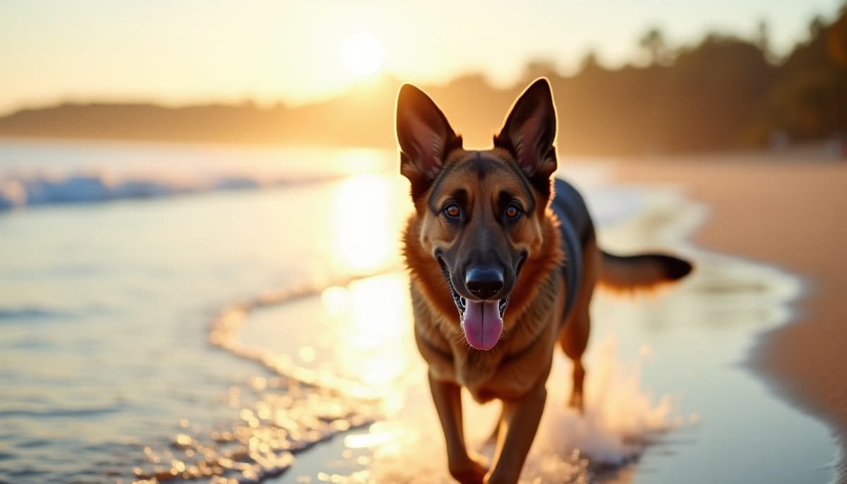 A dog on a walk — Pet Supplements in Lowell, MA for Dogs