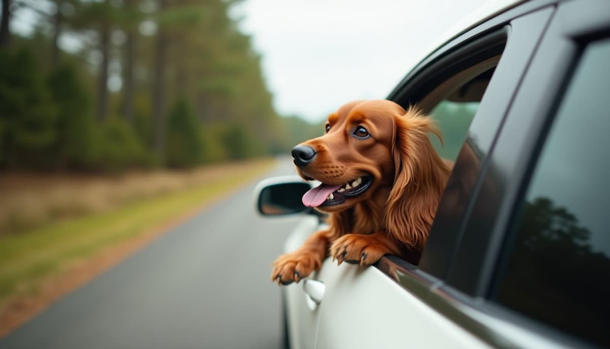 A dog on a walk ā Pet Supplements in Macon, GA for Dogs