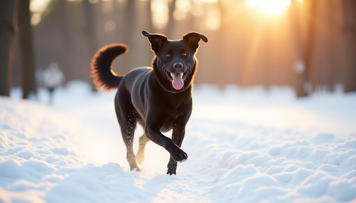 A dog on a walk — Pet Supplements Memphis TN for Dogs