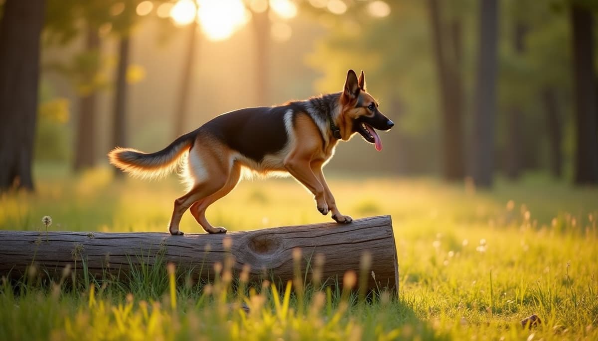 A dog on a walk ā Pet Supplements in Mesquite TX for Dogs