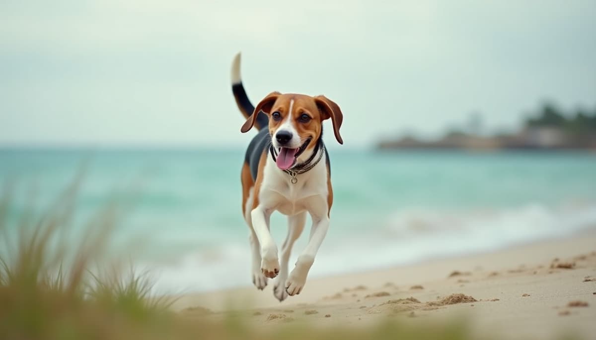 A dog on a walk — Pet Supplements in Miami, FL for Dogs