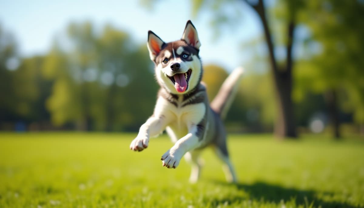 A dog on a walk — Pet Supplements in Midland, MI for Dogs
