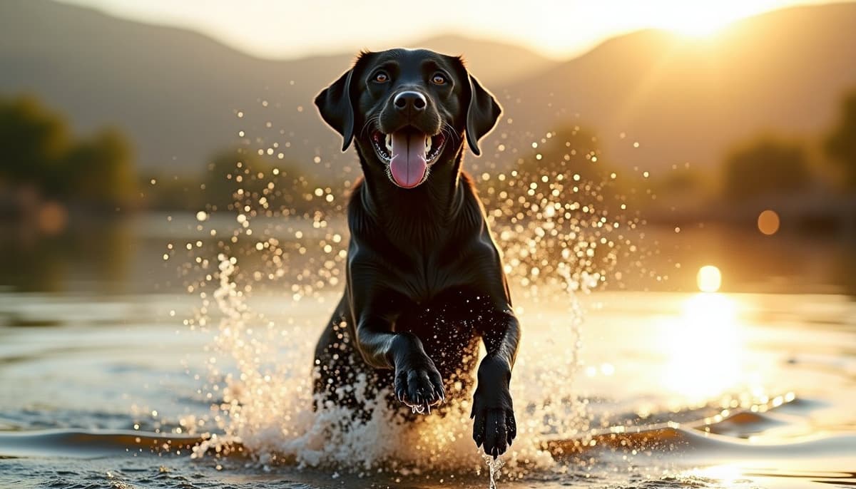 A dog on a walk — Pet Supplements in Murrieta, CA for Dogs