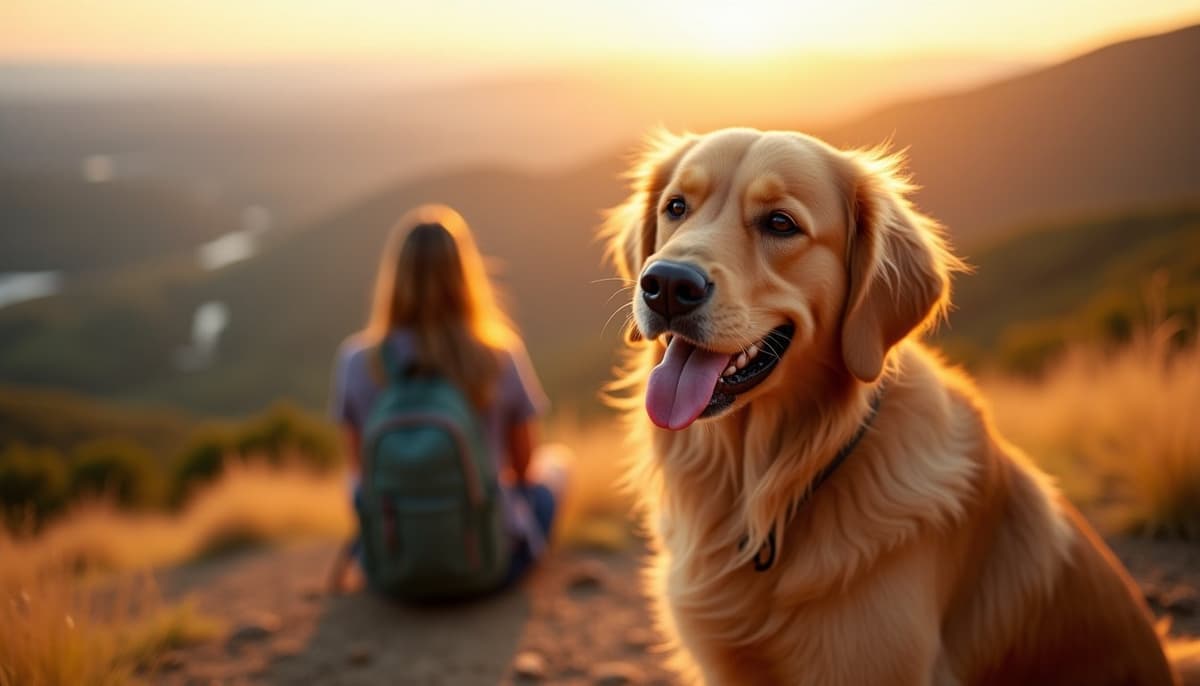 A dog on a walk — Pet Supplements Nashville TN for Dogs
