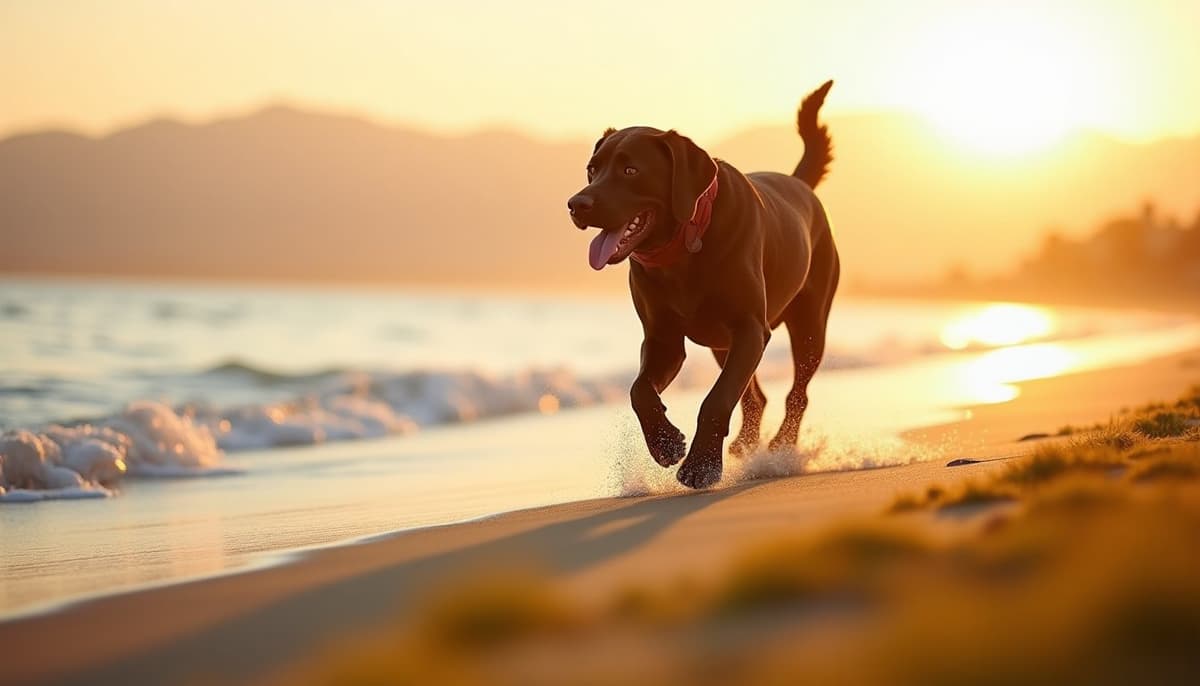 A dog on a walk — Pet Supplements in North Las Vegas, NV for Dogs