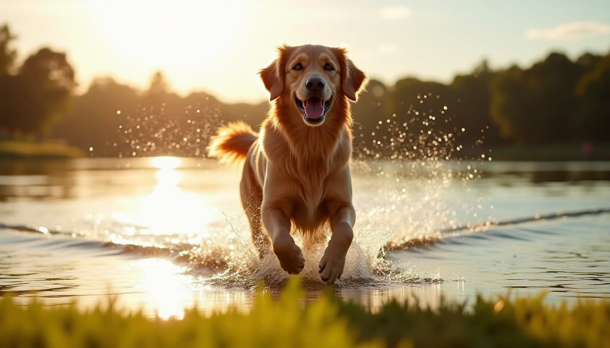 A dog on a walk — Pet Supplements in Norwalk, CT for Dogs
