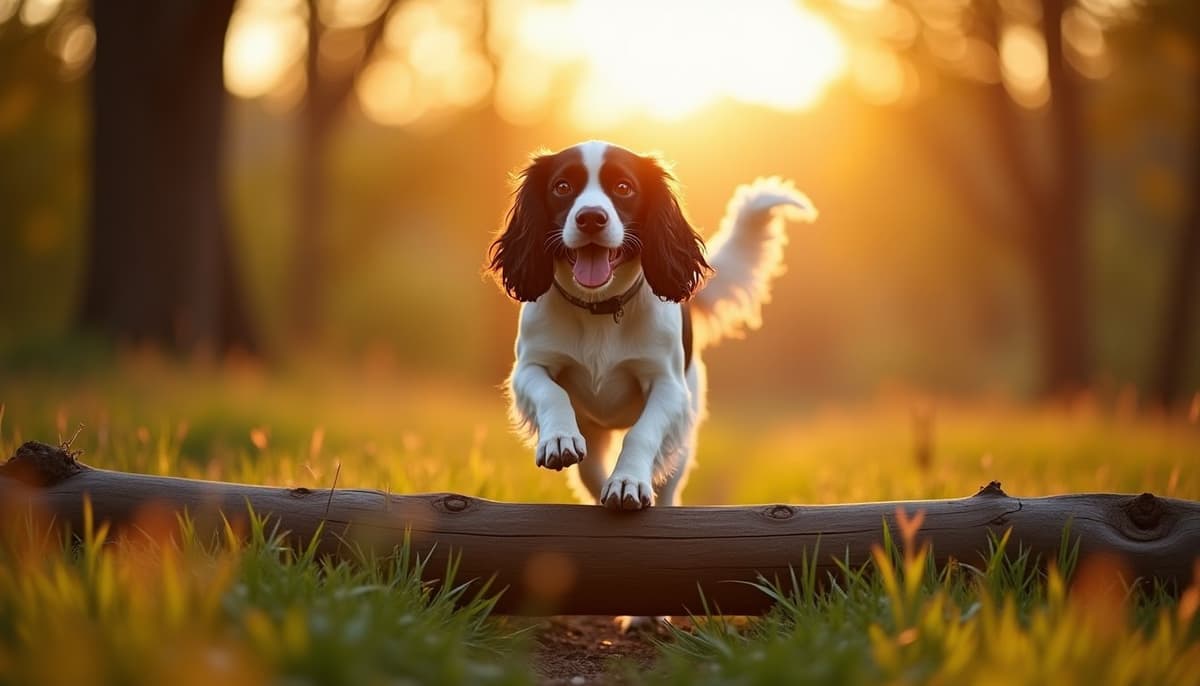 A dog on a walk — Pet Supplements in Omaha, NE for Dogs