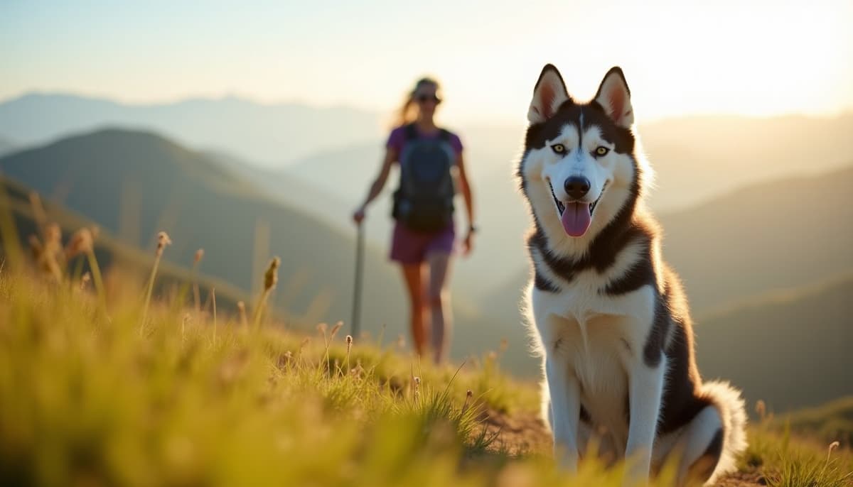 A dog on a walk — Pet Supplements in Pompano Beach, FL for Dogs