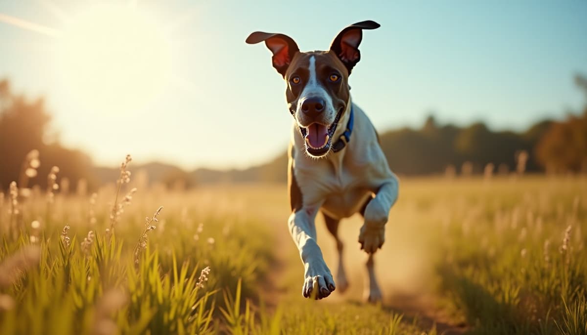 A dog on a walk — Pet Supplements in Providence RI for Dogs