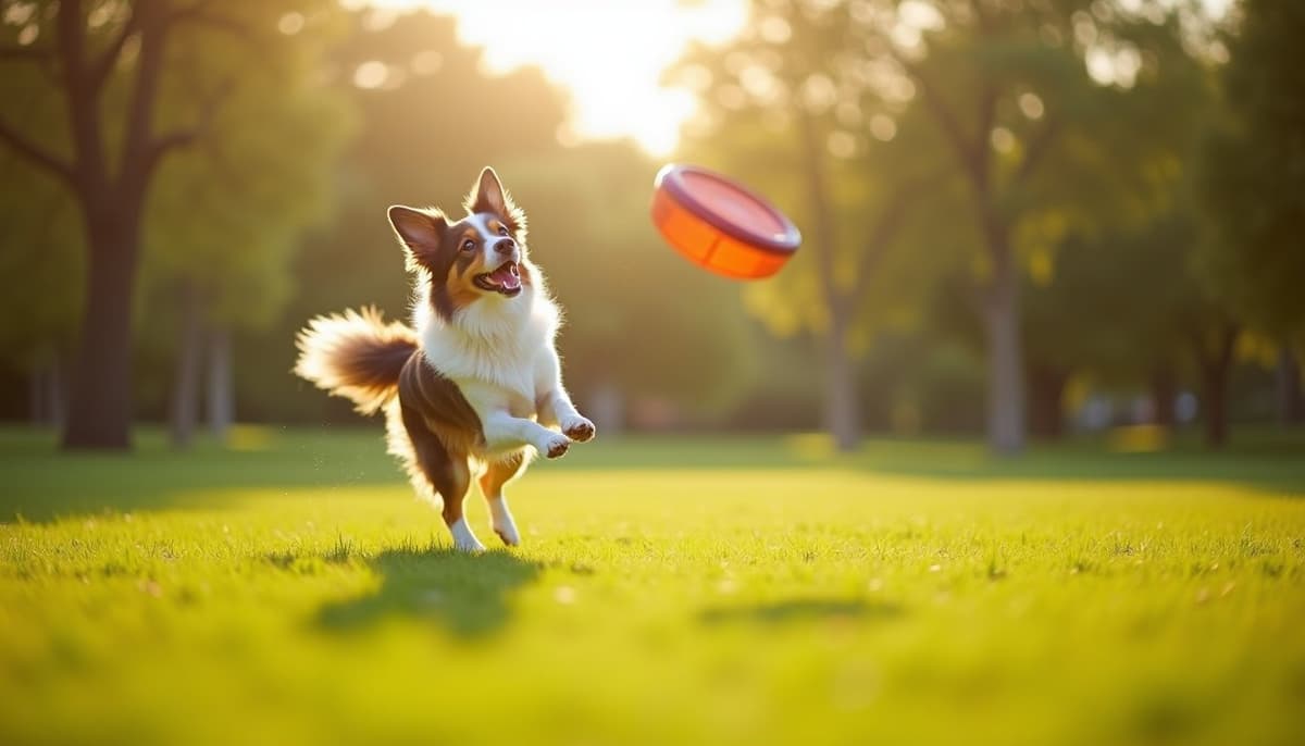 A dog on a walk — Pet Supplements in Pueblo, CO for Dogs