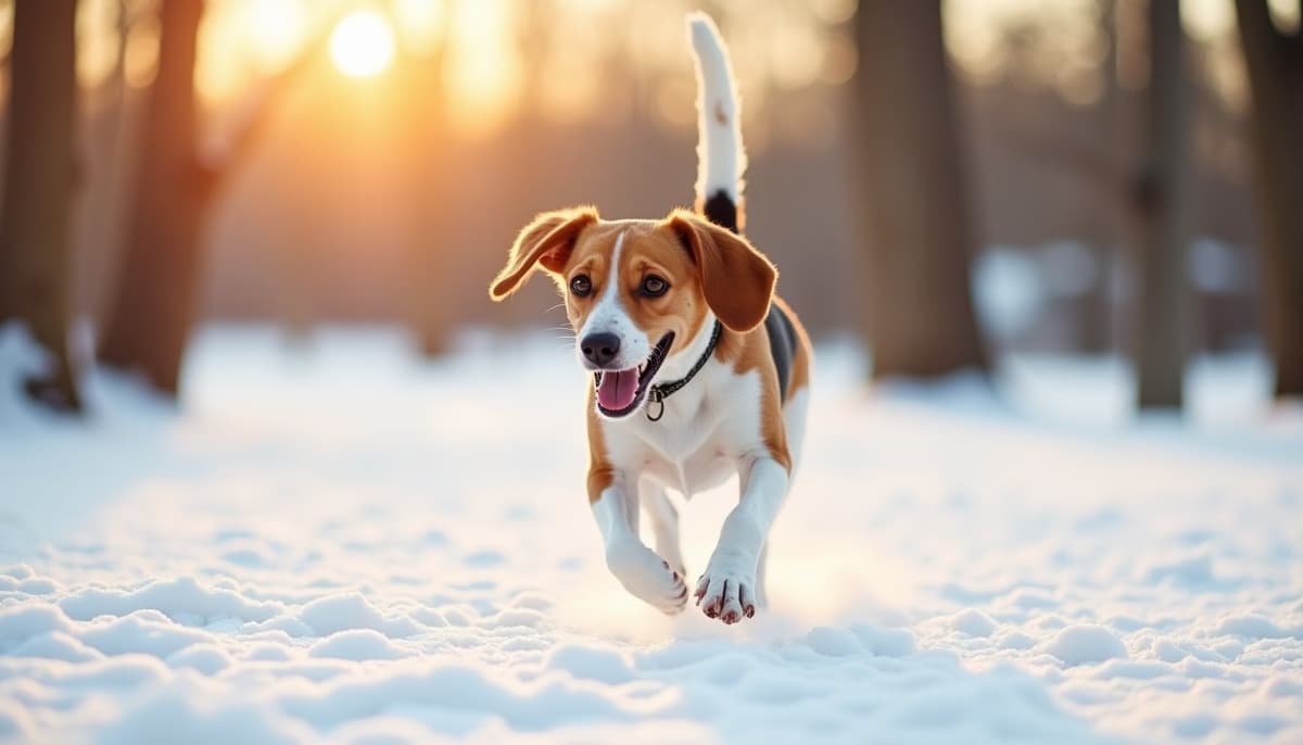 A dog on a walk — Pet Supplements in Raleigh NC for Dogs