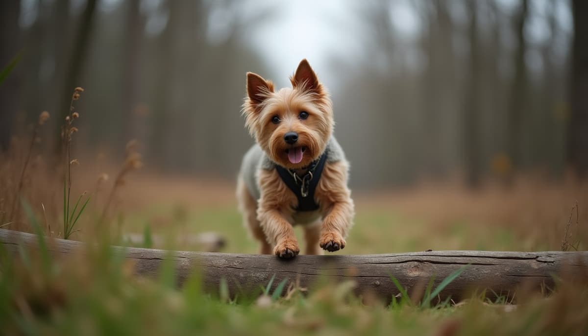A dog on a walk — Pet Supplements in Richardson TX for Dogs