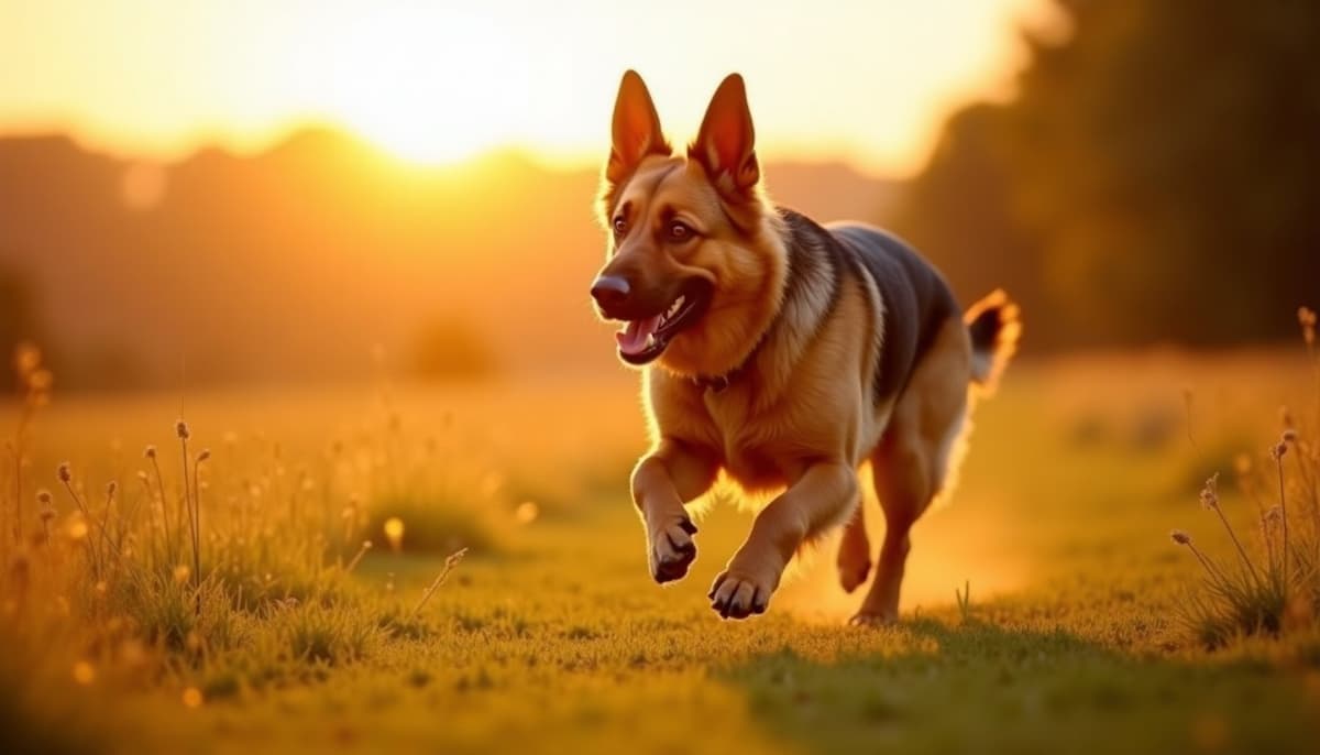 A dog on a walk — Pet Supplements Rochester NY for Dogs
