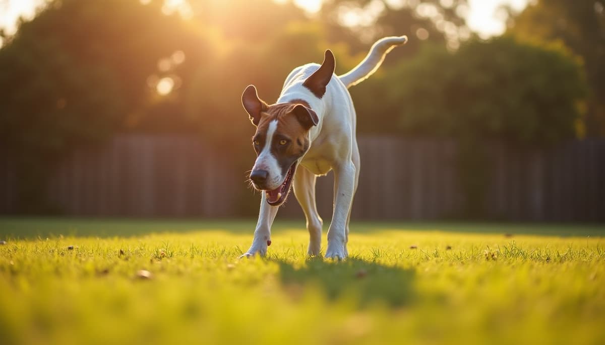 A dog on a walk ā Pet Supplements in Round Rock TX for Dogs