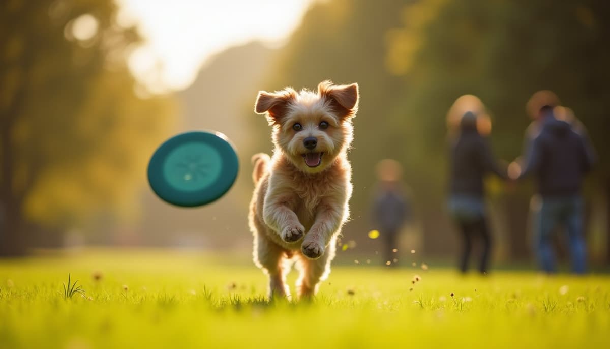 A dog on a walk — Pet Supplements in Salinas, CA for Dogs