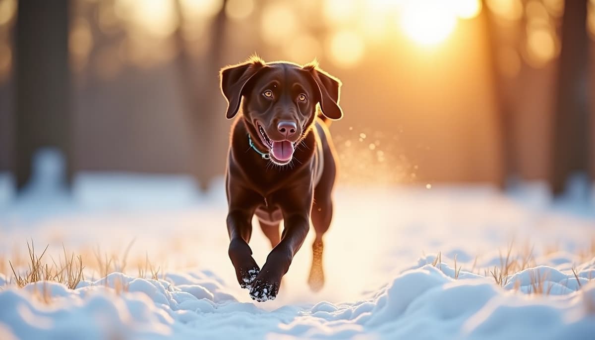 A dog on a walk — Pet Supplements San Diego CA for Dogs