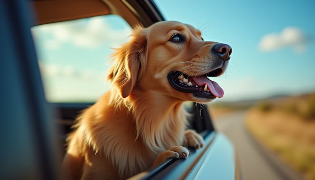 A dog on a walk — Pet Supplements in San Jose, CA for Dogs