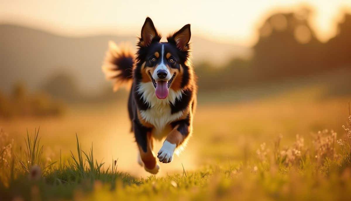 A dog on a walk — Pet Supplements in Santa Ana, CA for Dogs