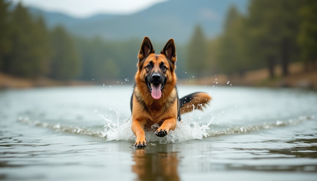 A dog on a walk — Pet Supplements in Santa Clara, CA for Dogs