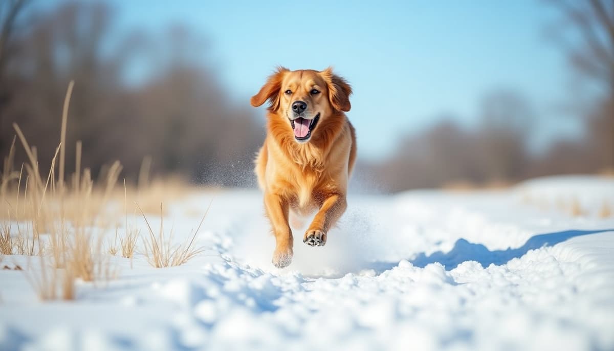 A dog on a walk — Pet Supplements in Stockton, CA for Dogs