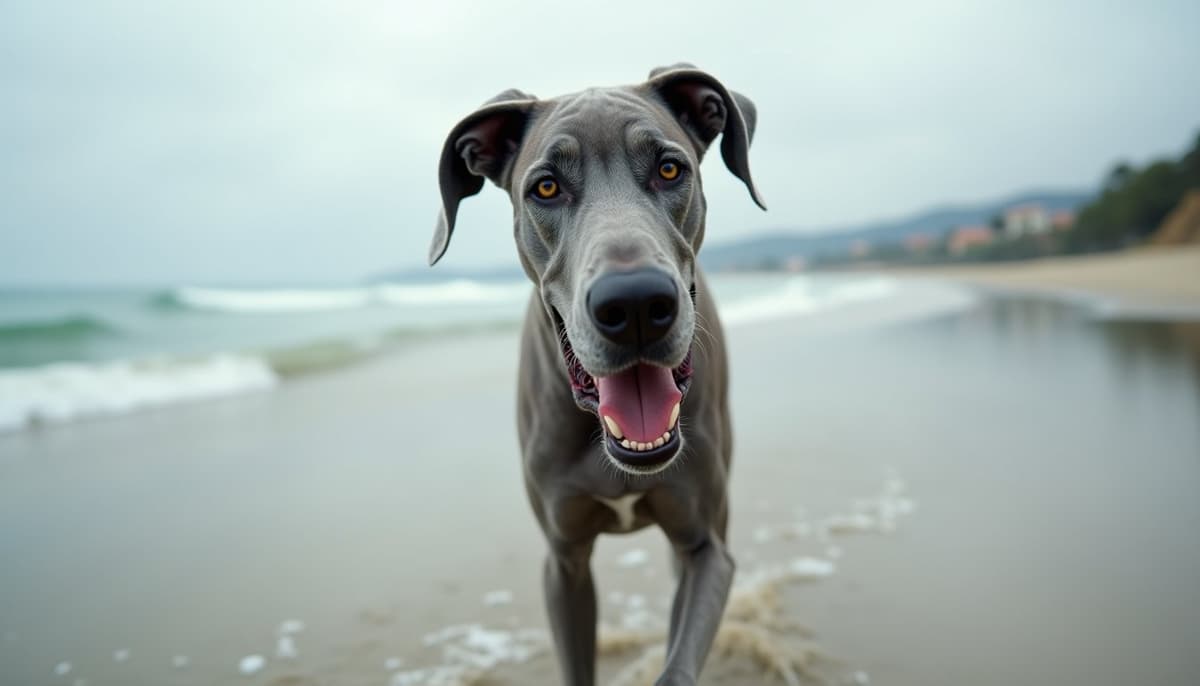 A dog on a walk — Pet Supplements in Thousand Oaks, CA for Dogs