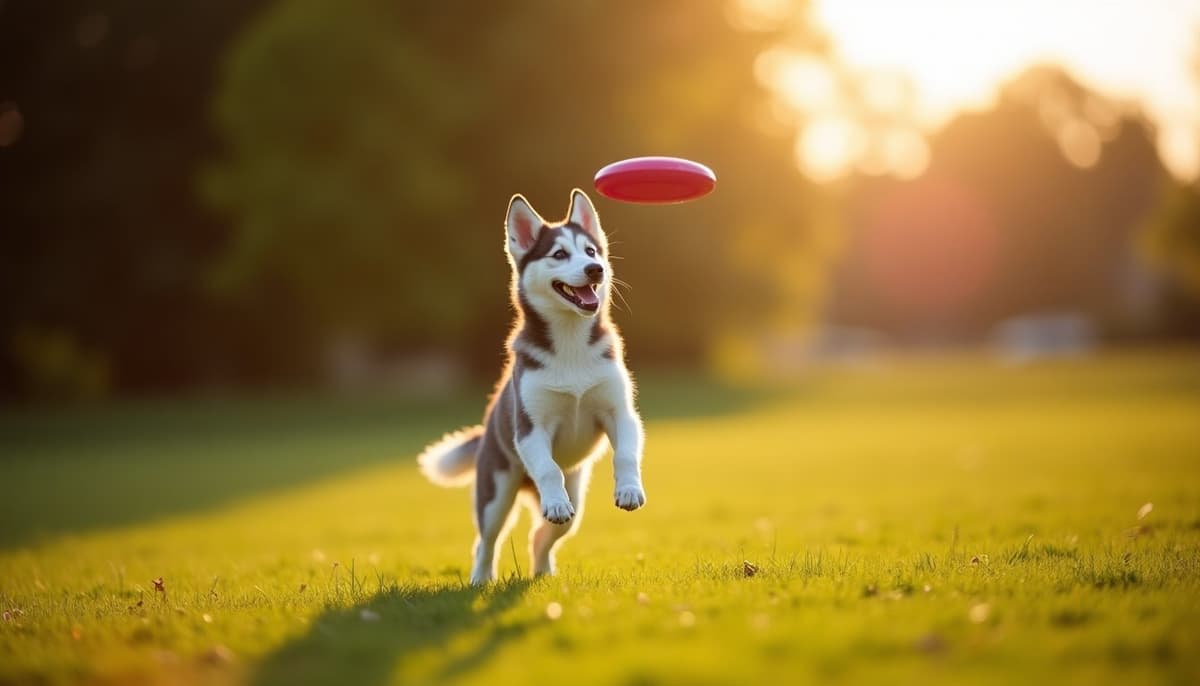 A dog on a walk — Pet Supplements in Wichita, KS for Dogs