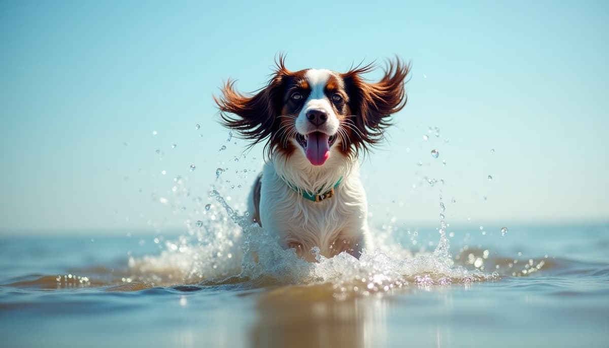 A dog on a walk — Pet Supplements in Wilmington, DE for Dogs