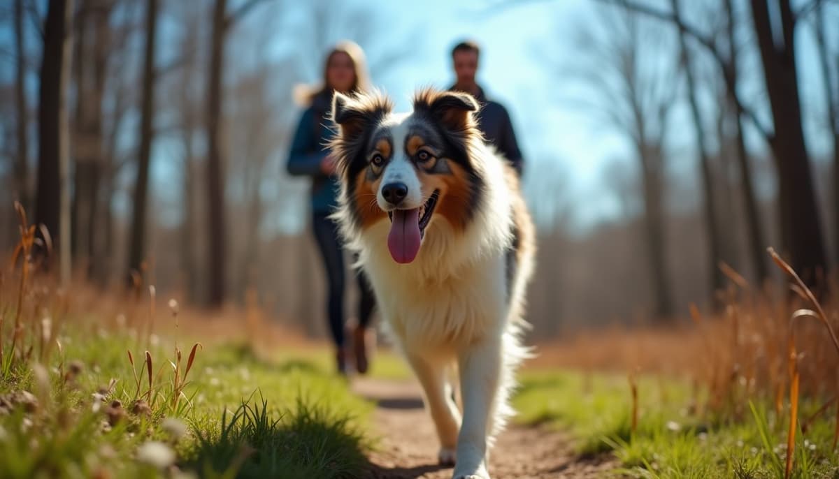 A dog on a walk — TPLO Surgery Cost in Akron, OH for Dogs (2026)