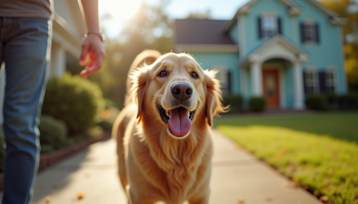 A dog on a walk — TPLO Surgery Cost in Baton Rouge, LA for Dogs