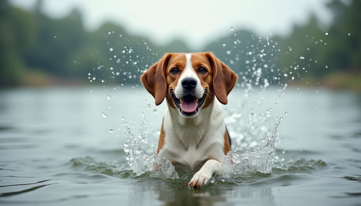 A dog on a walk — TPLO Surgery Cost in Beaumont, TX for Dogs