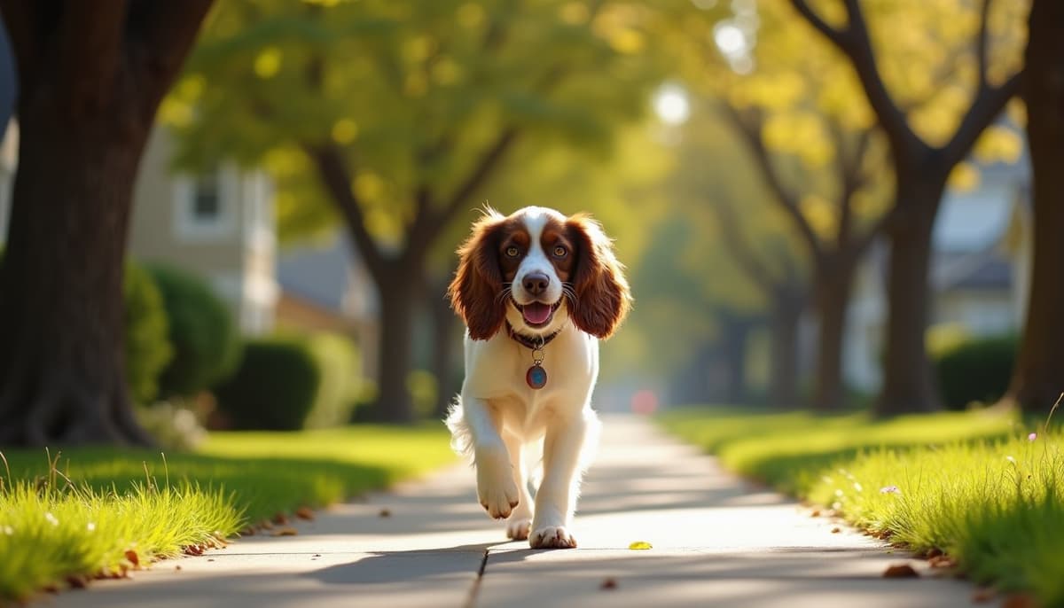 A dog on a walk — TPLO Surgery Cost in Berkeley, CA for Dogs