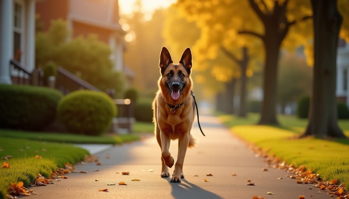 A dog on a walk — TPLO Surgery Cost in Bridgeport CT for Dogs