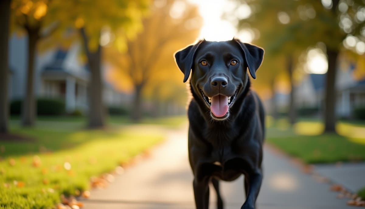 A dog on a walk — TPLO Surgery Cost in Cedar Rapids, IA for Dogs