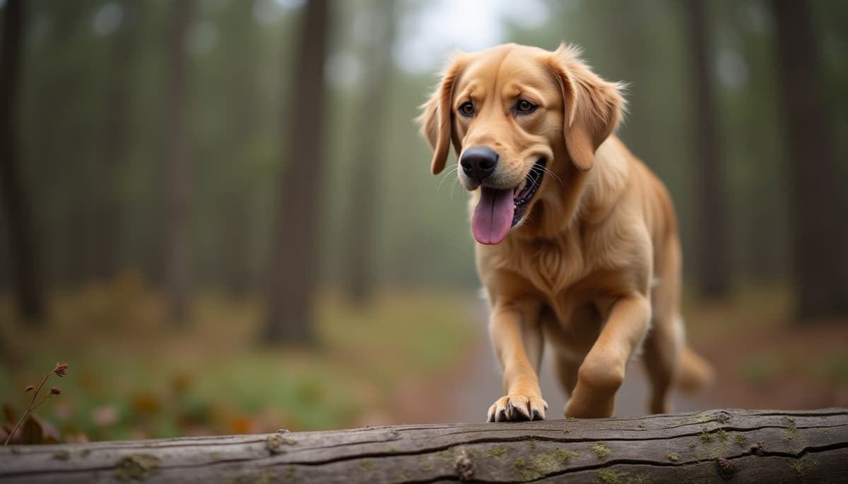 A dog on a walk — TPLO Surgery Cost in Charleston SC for Dogs
