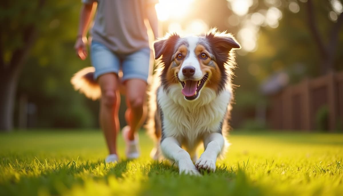 A dog on a walk — TPLO Surgery Cost in Clearwater, FL for Dogs