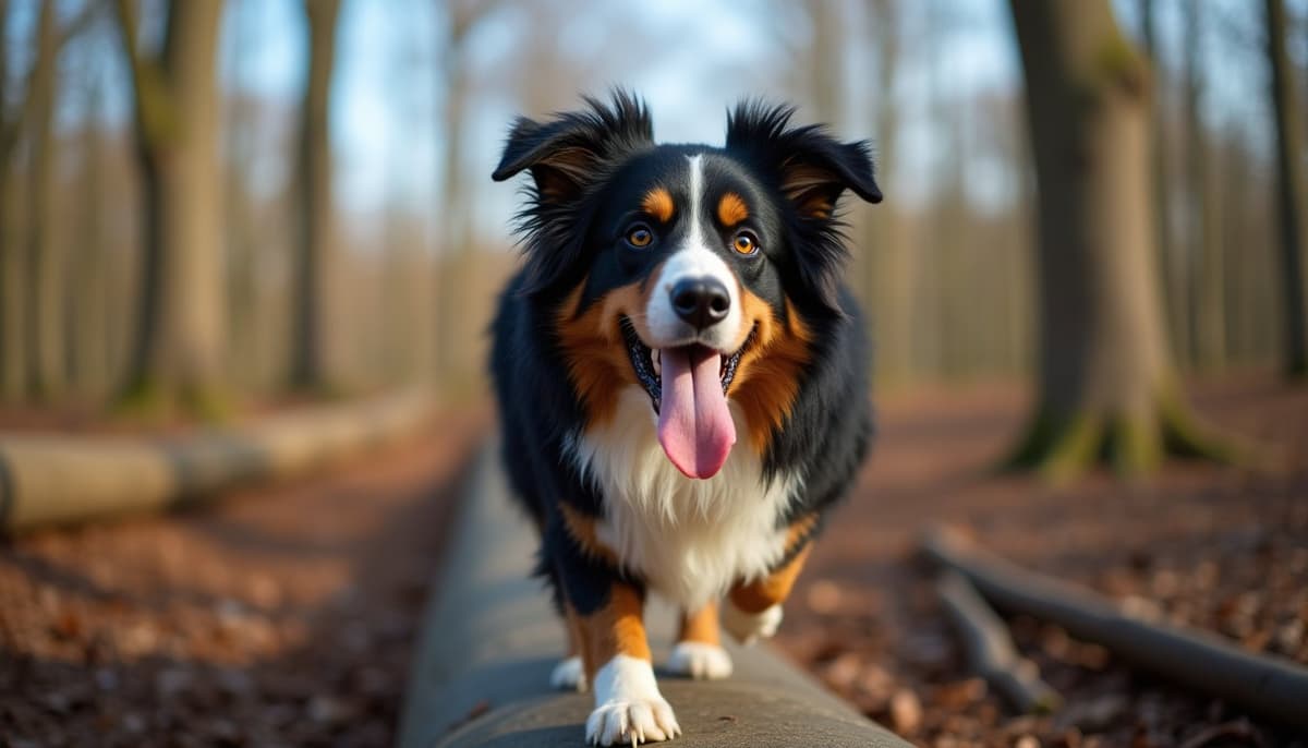 A dog on a walk — TPLO Surgery Cost in Davenport, IA for Dogs