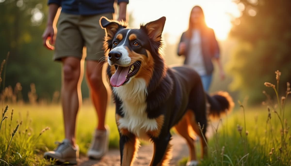A dog on a walk — TPLO Surgery Cost in Green Bay, WI for Dogs
