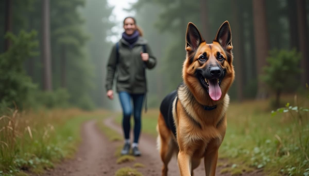 A dog on a walk — TPLO Surgery Cost in Hayward, CA for Dogs